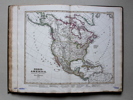 Stieler's Hand-Atlas der Aarde, 1852
19. Noord-Amerika