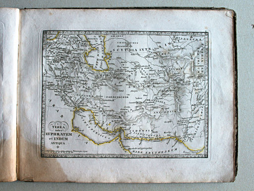 Schul-Atlas der alten Welt, 1829
II. Terra inter Euphratem et Indum antiqua