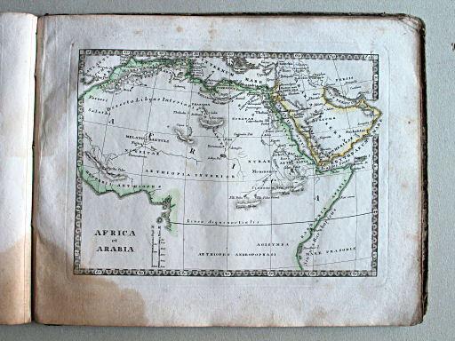 Schul-Atlas der alten Welt, 1829
V. Africa et Arabia