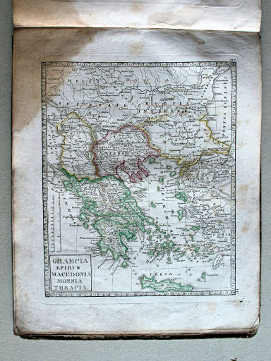 Schul-Atlas der alten Welt, 1829
VIa. Graecia, Epirus, Macedonia, Moesia, Thracia