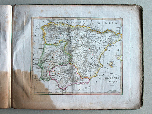 Schul-Atlas der alten Welt, 1829
IX. Hispania antiqua
