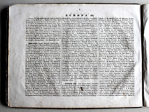 Schul-Atlas der alten Welt, 1846
Inleiding / Introduction p. 2