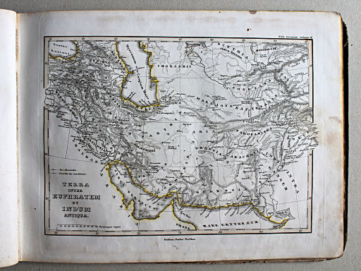 Schul-Atlas der alten Welt, 1846
II. Terra inter Euphratem et Indum antiqua