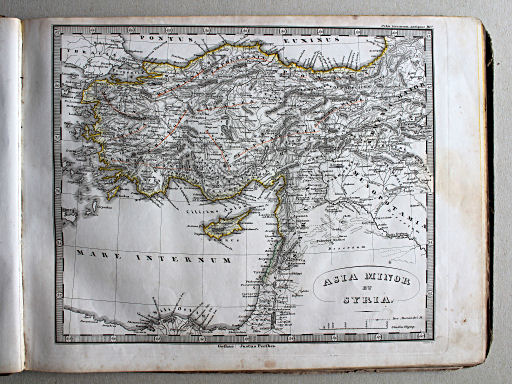 Schul-Atlas der alten Welt, 1846
IIIa. Asia minor et Syria