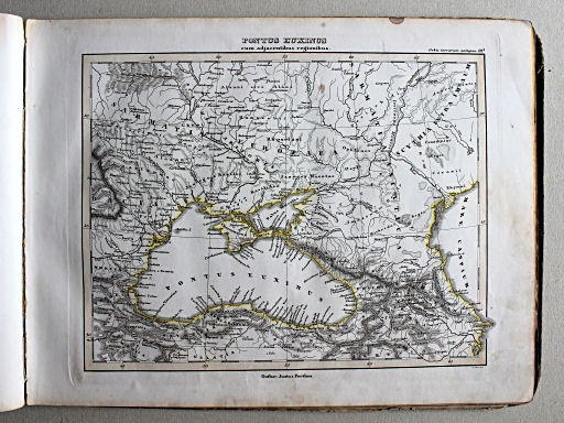 Schul-Atlas der alten Welt, 1846
IIIb. Pontus Euxinus cum adjacentibus regionibus