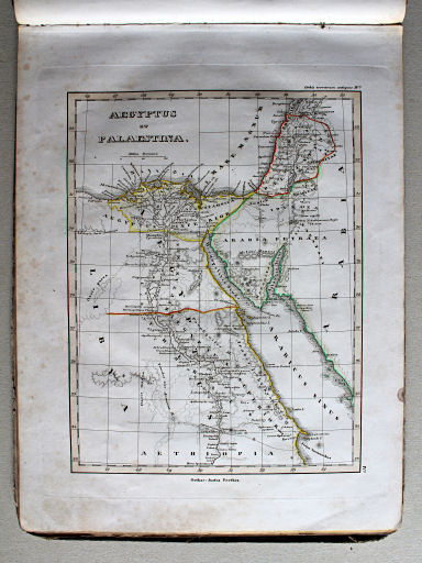 Schul-Atlas der alten Welt, 1846
IVa. Aegyptus et Palaestina