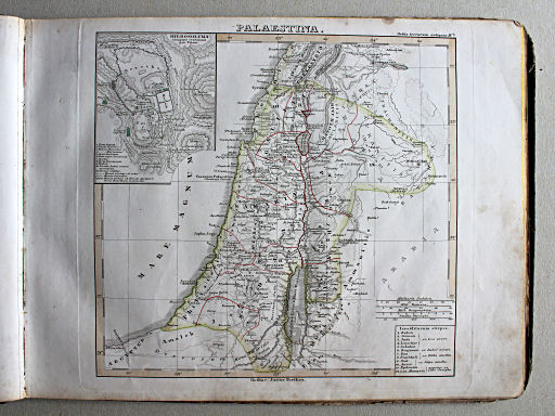 Schul-Atlas der alten Welt, 1846
IVb. Palaestina