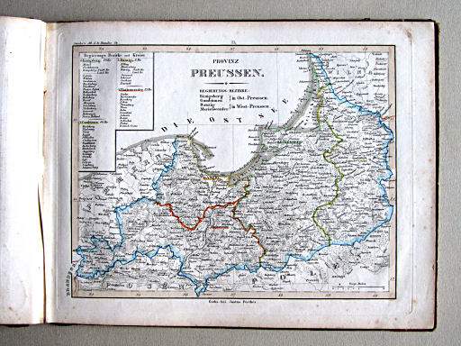 Kleiner Atlas der Deutschen Bundes-Staaten, 1838
2. Provinz Preussen