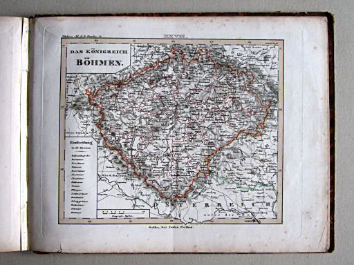 Kleiner Atlas der Deutschen Bundes-Staaten, 1838
28. Das Königreich Böhmen