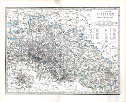 Stielers Hand-Atlas. Ergänzungen (1862-1866)
IV. Provinz Schlesien