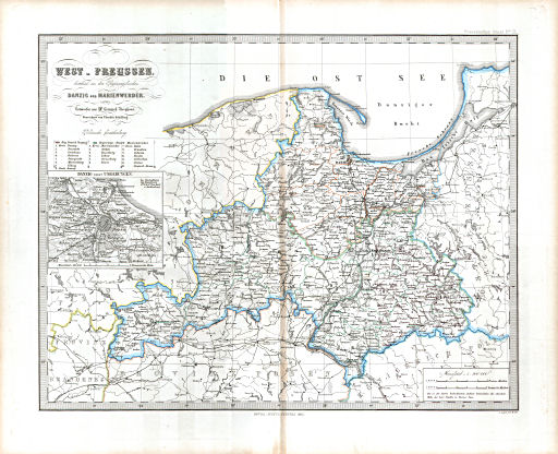 Stielers Hand-Atlas. Ergänzungen (1862-1866)
IX. Provinz West-Preussen