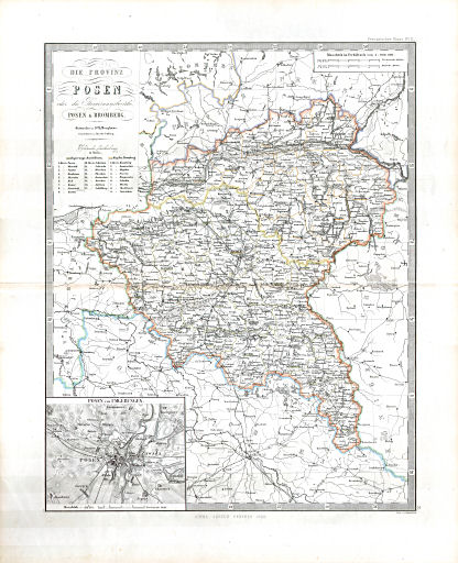 Stielers Hand-Atlas. Ergänzungen (1862-1866)
X. Provinz Posen