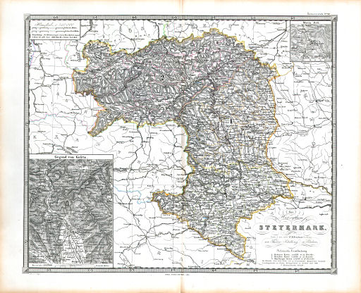 Stielers Hand-Atlas. Ergänzungen (1862-1866)
III. Steyermark
