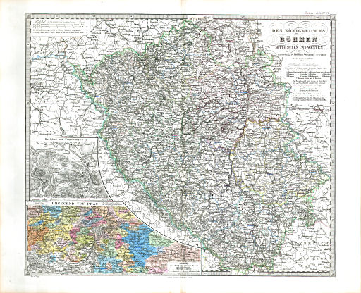 Stielers Hand-Atlas. Ergänzungen (1862-1866)
VI. Böhmen, westlicher Theil
