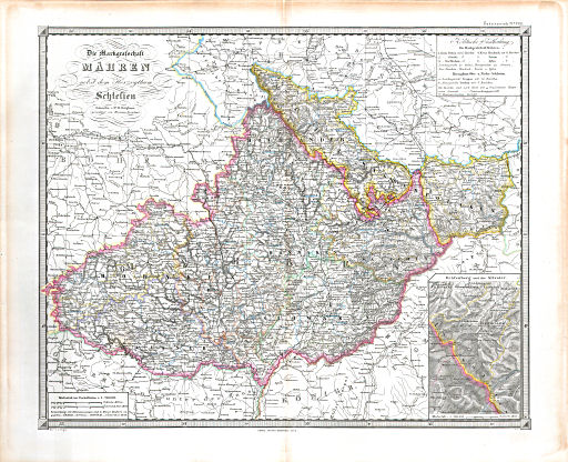 Stielers Hand-Atlas. Ergänzungen (1862-1866)
VIII. Mähren, Schlesien