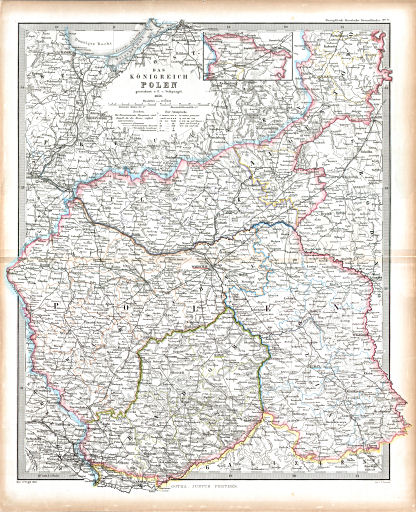 Stielers Hand-Atlas. Ergänzungen (1862-1866)
V. Königreich Polen