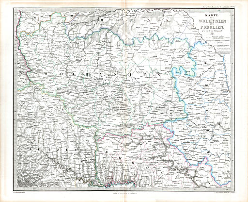 Stielers Hand-Atlas. Ergänzungen (1862-1866)
VI. Wolhynien und Podolien