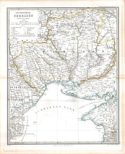 Stielers Hand-Atlas. Ergänzungen (1862-1866)
VIII. Cherssón