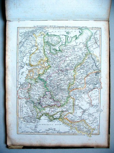 Stielers Hand-Atlas, 1831
37. Des Russischen Reichs europäischer Theil (1821)
Europees Rusland / Russia in Europe