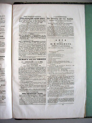 Stielers Hand-Atlas, 1847
Bericht über geographische Werke, p. 3
