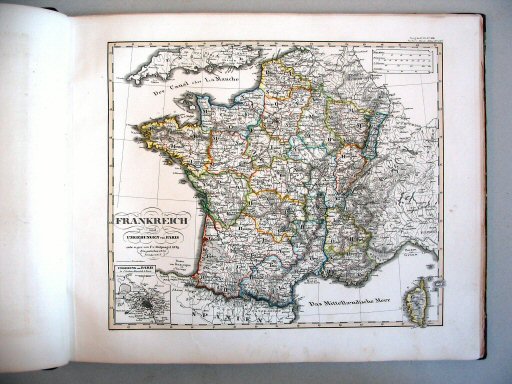Stielers Hand-Atlas (1847)
14a. Frankreich
Frankrijk / France