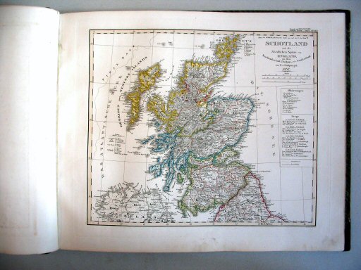Stielers Hand-Atlas, 1847
15c. Schotland (1845)
Schotland / Scotland