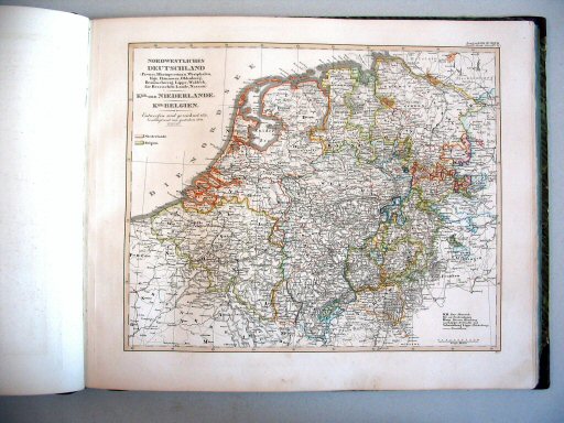Stielers Hand-Atlas (1847)
21. Nordwestliches Deutschland. Kgr. der Niederlande. Kgr. Belgien
Noordwest-Duitsland, Nederland, België
Northwestern Germany, Netherlands, Belgium