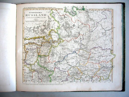 Stielers Hand-Atlas, 1847
37b. Europäisches Russland (nördliches Blatt) (1845)
Europees Rusland (noordblad)
Russia in Europe (northern sheet)