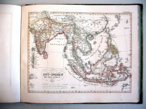 Stielers Hand-Atlas, 1847
44a. Ost-Indien mit den Inseln (1847)
Oost-Indië en de eilanden / East Indies and the Islands