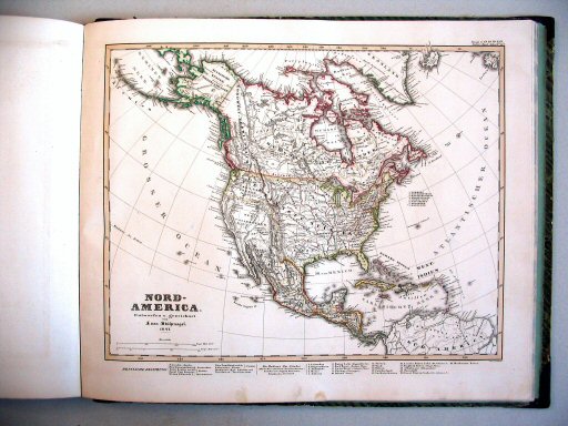 Stielers Hand-Atlas (1847)
46a. Nord-America
Noord-Amerika / North America
