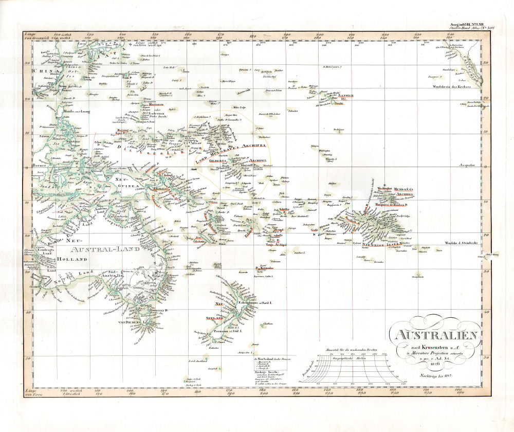 Stielers Hand-Atlas, 1847
50a. Australien (1847)
Australië / Australia