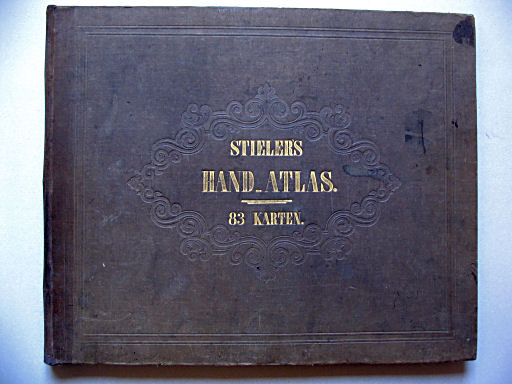 Stielers Hand-Atlas 1853
Voorkant band
