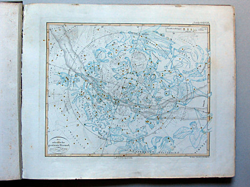 Stielers Hand-Atlas, 1853
5a. Der nördliche gestirnte Himmel