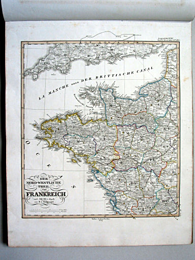 Stielers Hand-Atlas, 1853
14c. Der nordöstliche Theil von Frankreich (1853)