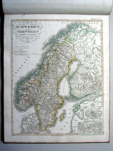 Stielers Hand-Atlas, 1853
17. Schweden und Norwegen (1853)