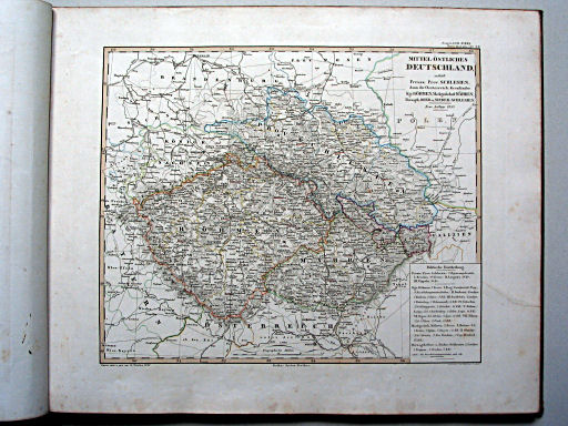 Stielers Hand-Atlas, 1853
23. Mittelöstliches Deutschland (1853)