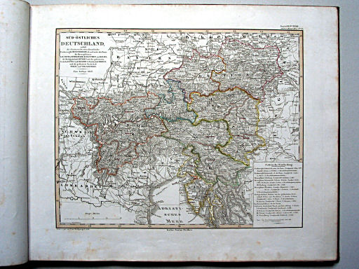 Stielers Hand-Atlas, 1853
25. Süd-Östliches Deutschland (1853)