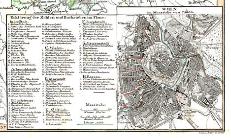 Stielers Hand-Atlas, 1853
26. Wien (1852)