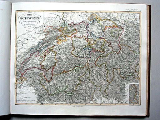 Stielers Hand-Atlas, 1853
32. Die Schweiz (1852)