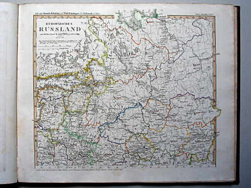 Stielers Hand-Atlas, 1853
37b. Europäisches Russland, nördliches Blatt (1852)