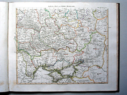 Stielers Hand-Atlas, 1853
37c. Europäisches Russland, südliches Blatt (1852)