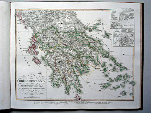 Stielers Hand-Atlas, 1853
38c. Griechenland und die Jonischen Inseln (1852)