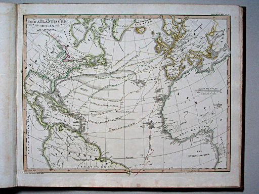 Stielers Hand-Atlas, 1853
41c. Der Atlantische Ocean (1853)