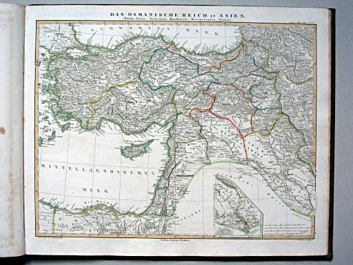 Stielers Hand-Atlas, 1853
43a. Das Osmanische Reich in Asien (1846)