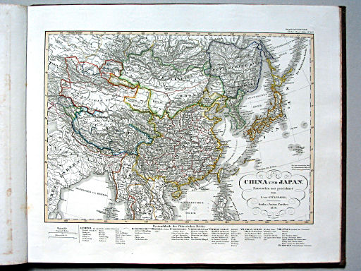 Stielers Hand-Atlas, 1853
43c. China und Japan (1850)
