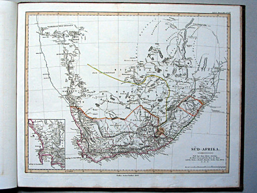 Stielers Hand-Atlas, 1853
45d. Süd-Afrika (1852)