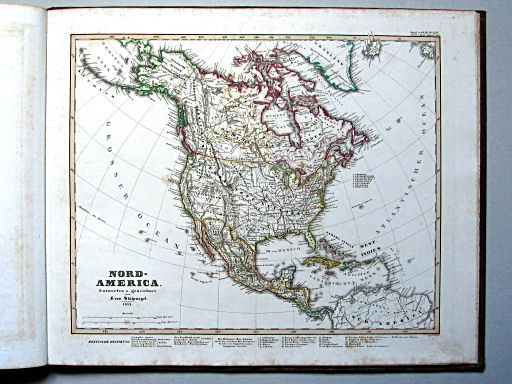 Stielers Hand-Atlas, 1853
46a. Nord-America (1852)