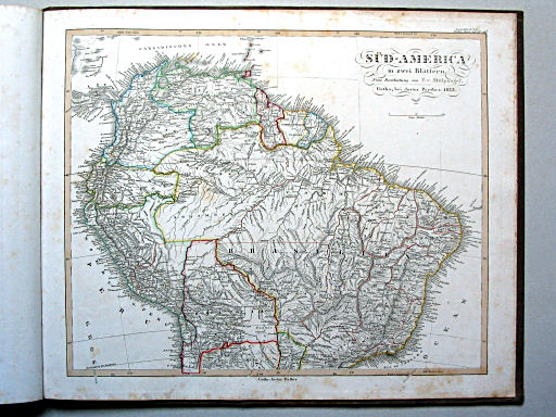Stielers Hand-Atlas, 1853
49b. Süd-America, Nördlicher Theil (1853)