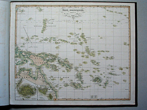 Stielers Hand-Atlas, 1853
51. West-Polynesien (1852)