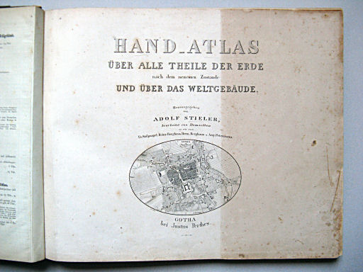 Stielers Hand-Atlas, 1859
1. Titel